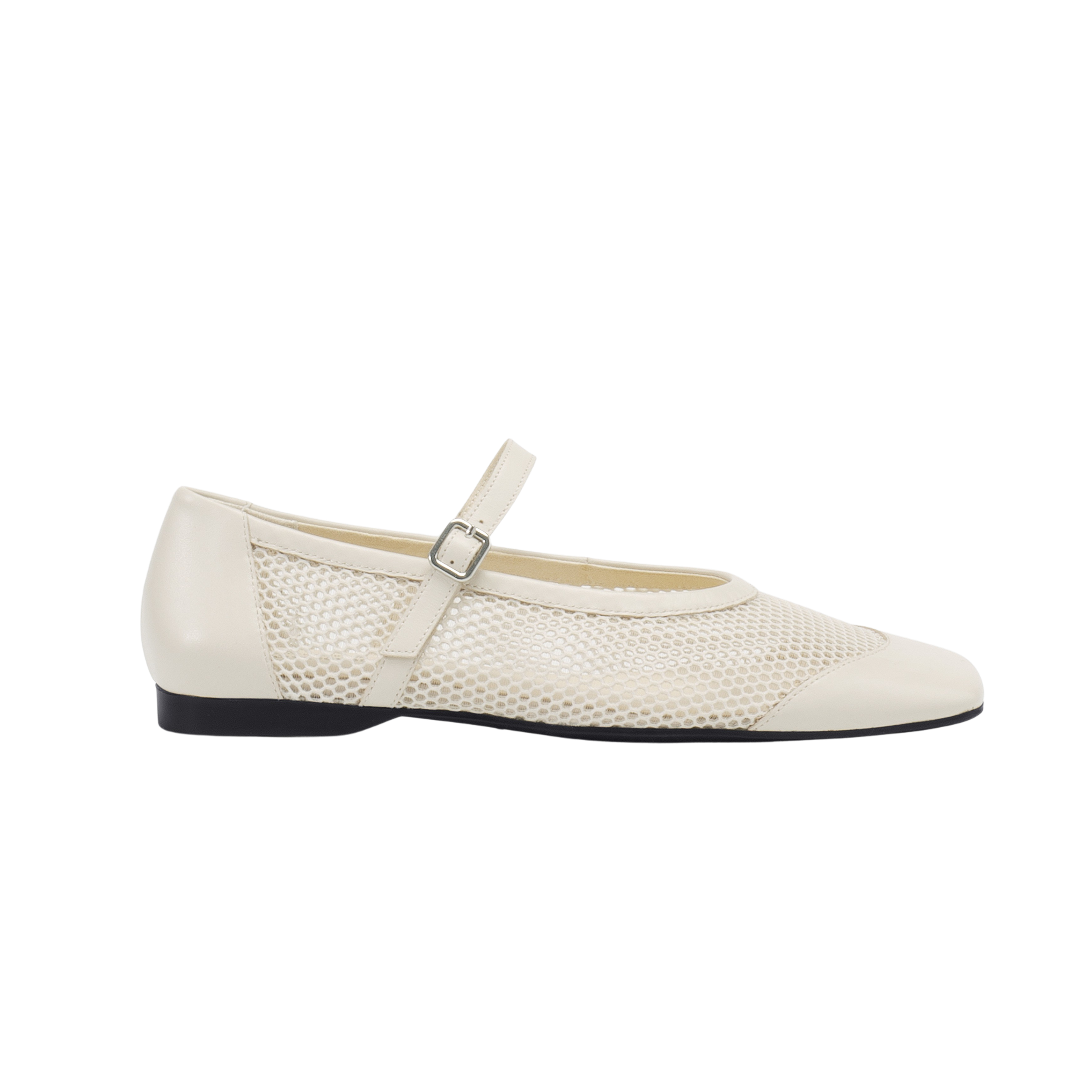 Delia Mary Jane ballerinasko - Off White